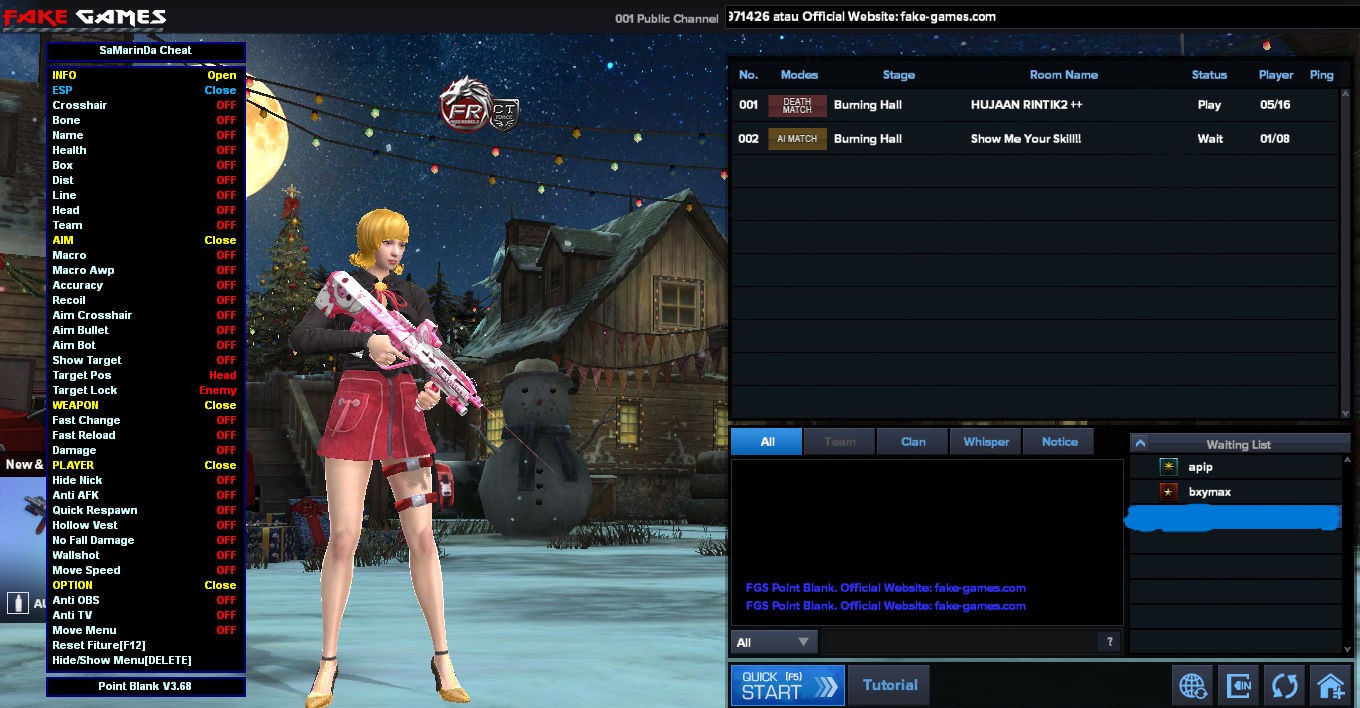 CHEAT PB PRIVATE TERBARU